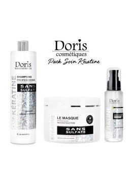 Pack Kératine Sans Sulfate Prolongateur De Lissage - Doris