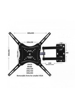 Support TV Mural 14"-42" Mobile