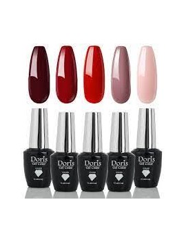 kit de 5 Vernis Permanent Doris - 1