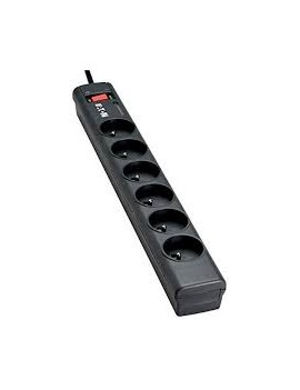 Eaton Multiprise/Parafoudre - Eaton Protection Strip 6 Fr - Ps6F - 6 Prises Fr - Noir
