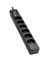 Eaton Multiprise/Parafoudre - Eaton Protection Strip 6 Fr - Ps6F - 6 Prises Fr - Noir