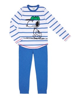 Pyjama Snoopy (t-shirt + pantalon) pour Garcon  - 100% Coton