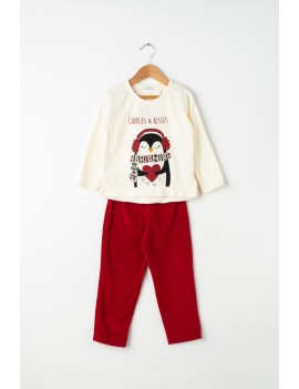 Pyjama (top + pantalon) pour Fille