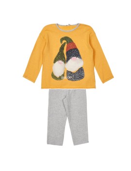 Pyjama (top + pantalon) pour Fille