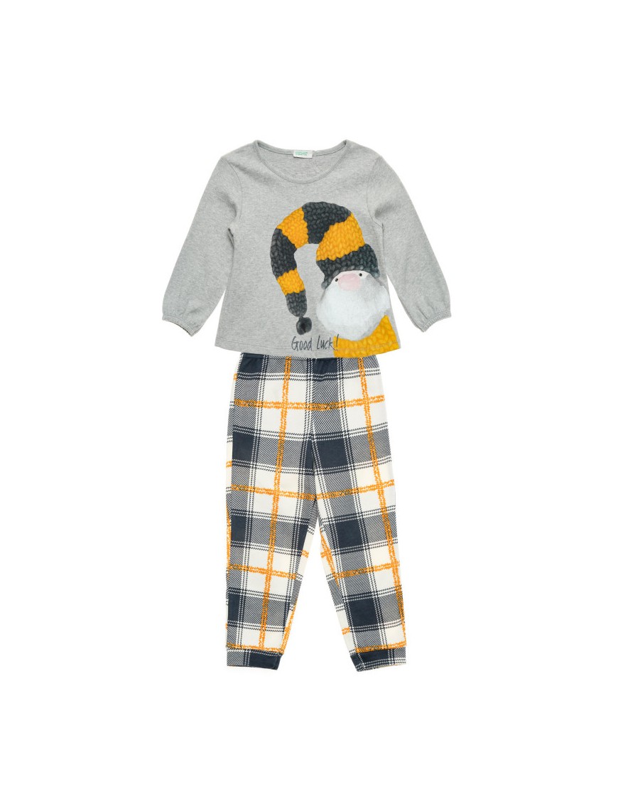 Pyjama (top + pantalon) pour Fille  - 100% Coton