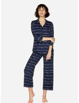 Pyjama - Chemise + Pantalon pour Femme