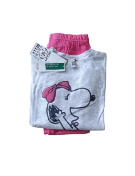 Pyjama (top + pantalon) pour Fille  - 100% Coton