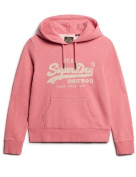 SweatA Capuche Femme - Superdry - Neon Pink