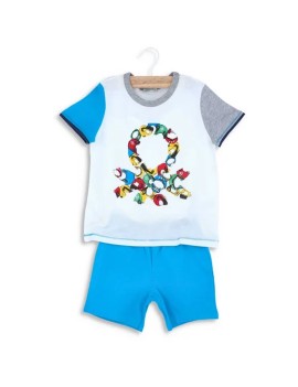 Pyjama (t-shirt+short) pour Garcon - 100% Coton