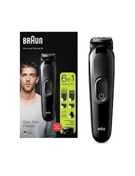 TONDEUSE BRAUN MULTI-FONCTIONS 6EN1 MGK3220 BRAUN