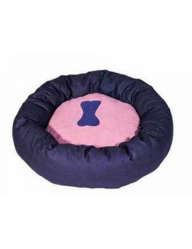 PANIER ROND BICOLORE 65 CM