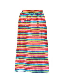 COL ROULE RAYE ROSE BLEU XS
