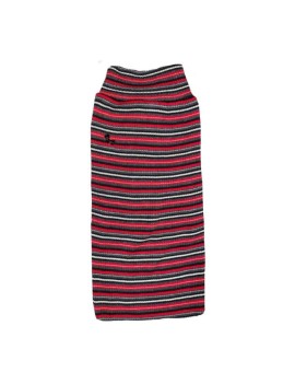 COL ROULE RAYE ROUGE NOIR S