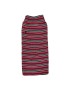 COL ROULE RAYE ROUGE NOIR S