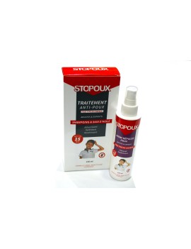 Pack Traitement Anti-poux + Spray Repulsif STOPOUX