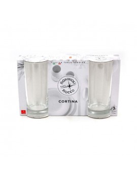 Lot De 3 Verres  boire Cortina 27,5 Cl