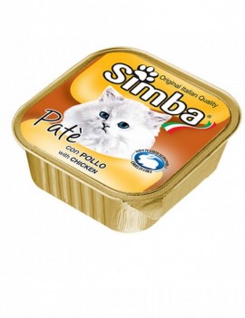 Barquette Chat Simba Poulet 100Gr + 1 Offert