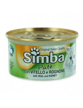 Simba Cat With Veal/Kidney 85 Gr + 1 Offert