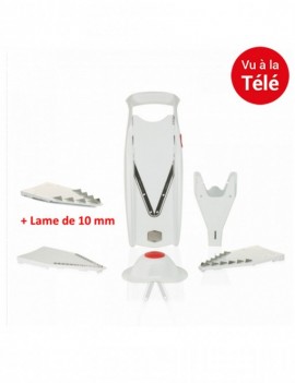 Mandoline V5 Powerline Starter Set - Blanc + Lame 10 mm - Brner