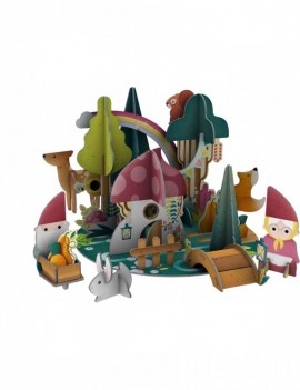 Les gnomes de la forêt 3D - Âge  3+