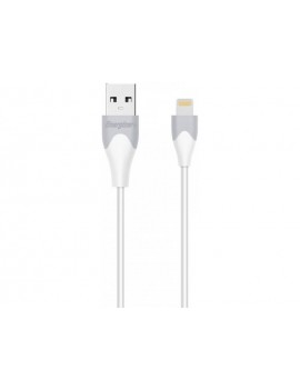 Cable Energizer - Connecteurs USB 2.0 + Lightning - Blanc