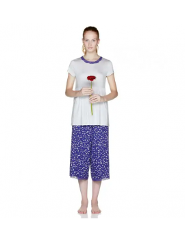 Pyjama (top + pantalon) pour Femme