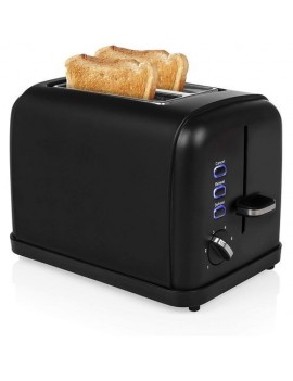 Toaster Princess - 950W - Inox Noir - 142396